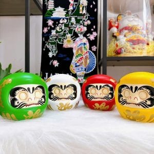 Thần Tài Daruma May Mắn Nhật Bản – Cầu Tài Lộc, Thành Công