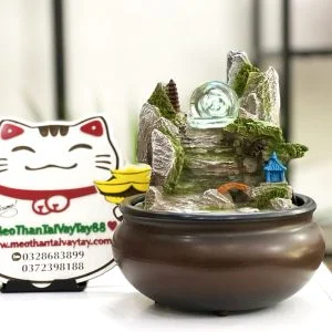 Thác Nước Phong Thủy Sơn Thủy Tặng Sinh Nhật