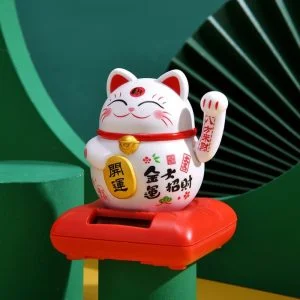 Mèo Năng Lượng Thần Tài Vẫy Tay Để Quầy Thu Ngân