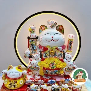 Full Combo Mèo Thần Tài Gõ Cửa Kèm