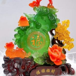 Hồ Lô Phong Thủy - Hồ Lô Ngũ Phúc Đón Tài Lộc Giúp Bình An