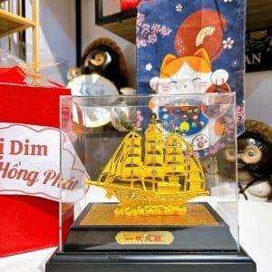 Tượng Thuận Buồm Xuôi Gió Phong Thủy – Vượt Sóng Vươn Xa, Đón Gió Phát Tài
